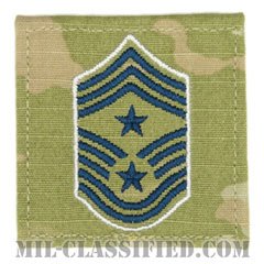 部隊先任最上級曹長（Command Chief Master Sergeant）[OCP/宇宙軍階級章/ベルクロ付パッチ]の画像