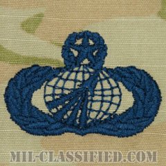 調達・財務管理章 (マスター)（Acquisition and Financial Management Badge, Master）[OCP/宇宙軍ブルー刺繍/パッチ]の画像