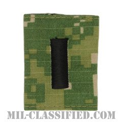 中尉（Lieutenant Junior Grade）[NWU Type3（AOR2）/ユニフォーム・パーカー用スライドオン階級章]の画像