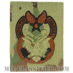 監察官章（Inspector General Badge）[OCP/ブラウン刺繍/ベルクロ付パッチ]の画像