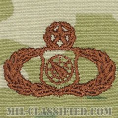 兵器指揮章 (マスター)（Weapons Director Badge, Master）[OCP/ブラウン刺繍/パッチ]の画像