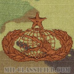 通信・情報管理章 (シニア)（Communications and Information Management Badge, Senior）[OCP/ブラウン刺繍/パッチ]の画像