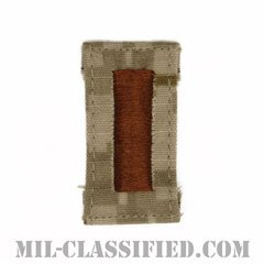 少尉（Ensign）[NWU Type2（AOR1）/キャップ用階級章/パッチ]の画像