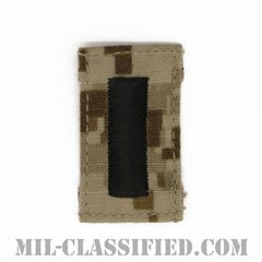 中尉（Lieutenant Junior Grade）[NWU Type2（AOR1）/キャップ用階級章/パッチ]の画像