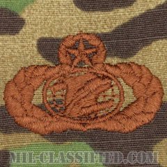 情報管理章 (マスター)（Information Management/Administration Badge, Master）[OCP/ブラウン刺繍/パッチ]の画像