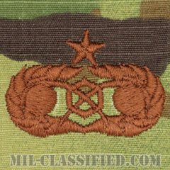 緊急管理章 (シニア)（Emergency Management Badge, Senior）[OCP/ブラウン刺繍/パッチ]の画像