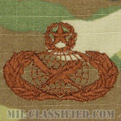 広報章 (マスター)（Public Affairs Badge, Master）[OCP/ブラウン刺繍/パッチ]の画像
