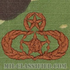 安全専門家章 (マスター)（Safety Specialist Badge, Master）[OCP/ブラウン刺繍/パッチ]の画像