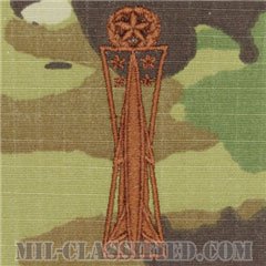 ミサイル整備章 (マスター) （Missile Maintenance Badge, Master）[OCP/ブラウン刺繍/パッチ]の画像