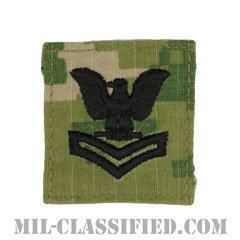 二等兵曹（Petty Officer Second Class）[NWU Type3（AOR2）/キャップ用階級章/パッチ]の画像