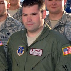 JARED SOUSA上等空兵 (第143空輸航空団/ロードアイランド州空軍州兵/航空機搭乗員章 (下士官用エアクルー))[カラー/メロウエッジ/ベルクロ付パッチ]画像