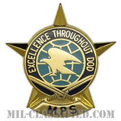 アメリカ国防総省軍事郵便業務章（Department of Defense Military Postal Service Badge）[カラー/バッジ]の画像