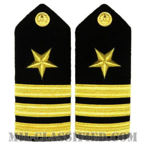 中将（Vice Admiral (VADM)）[ショルダーボード階級章（男性用）/ペア