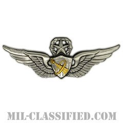 宇宙飛行士章 (マスター)（Army Astronaut Pilot Badge, Master）[カラー/燻し銀/バッジ]の画像