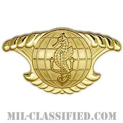 Integrated Undersea Surveillance System Officer [カラー/バッジ]の画像