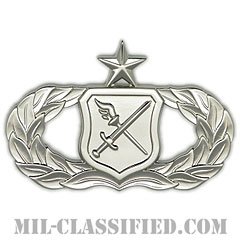 作戦研究章 (シニア・オペレーションズ・リサーチ)（Operations Research Analyst Badge, Senior）[カラー/鏡面仕上げ/バッジ]の画像