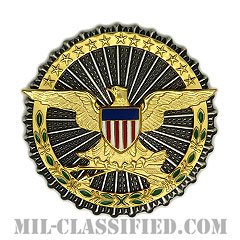 国防長官府（Office of the Secretary of Defense）[カラー/燻し銀/ミニサイズ/バッジ]の画像