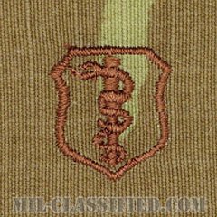 生物医学章 (ベーシック)（Biomedical Science Corps Badge, Basic）[OCP/ブラウン刺繍/パッチ]の画像