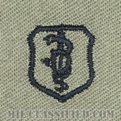 歯科章 (ベーシック)（Dental Corps Badge, Basic）[ABU/パッチ]の画像