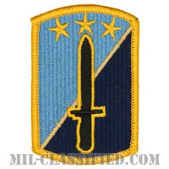 第170歩兵旅団（170th Infantry Brigade）[カラー/メロウエッジ/パッチ]の画像