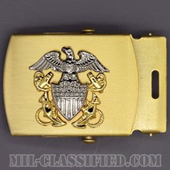 将校章付 ベルトバックル（Officer Device Insignia, Navy Belt Buckle）[海軍ベルトバックル/男性用（Male）]の画像