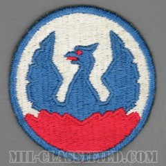 東南アジア司令部（South East Asia Command (SEAC)）[カラー/カットエッジ/パッチ/1点物]の画像