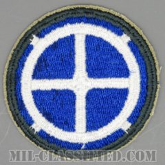 第35歩兵師団（35th Infantry Division）[カラー/カットエッジ/パッチ/1点物]の画像