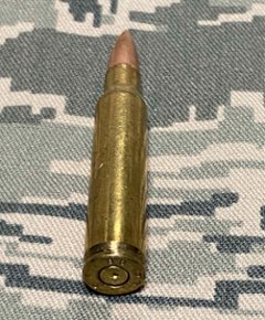 USED・ダミーカート（薬莢）・米軍放出品　5.56mm 弾頭付き画像