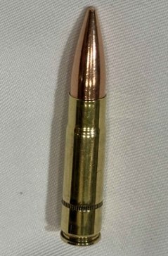 USED：米軍放出品　300AAC BLACKOUT　実物弾頭付き　ダミーカート画像
