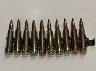 USED：米軍放出品　5.56mm リアルダミーカート　10連の画像