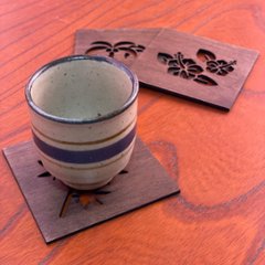 角型コースターの画像