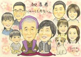 似顔絵師 春野なずな画像