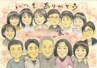 似顔絵師 春野なずな画像