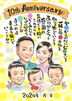 似顔絵師 ぽん太画像