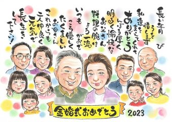 似顔絵師 ぽん太画像