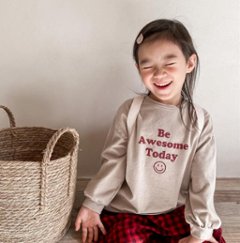 デイリーユースに！子ども服キッズ服長袖Tシャツ・カットソー男の子コーデ・女の子コーデキッズファッション110サイズ画像