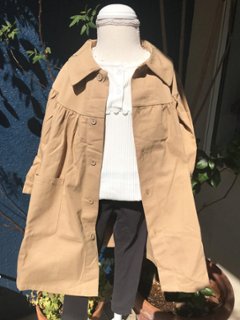 春夏子供服入荷！女の子服女の子コーデシャツワンピース、チュニック、アウター3役100サイズの画像