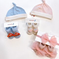 日本製ベビー服ブランド「スタンプル」春の赤ちゃん服入荷！ボーダー綿コットン100％2ウェイオールご出産祝い・ご出産準備に！50-70㎝ベビー用帽子、ベビー用カップ入り靴下ギフトも画像