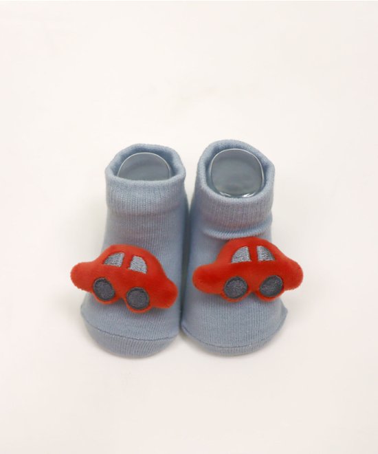 ラッピング無料！出産祝いに人気の日本製ベビーギフトセット 「スタンプル」新生児～ 2WAYオール＋ベビー帽子＋靴下 3点セット画像