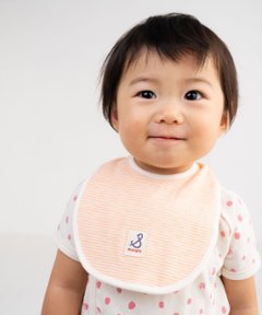 ラッピング無料！出産祝いに人気の日本製ベビーギフトセット 「スタンプル」新生児から使えるショートオール＋ベビー用スタイ2枚セット画像