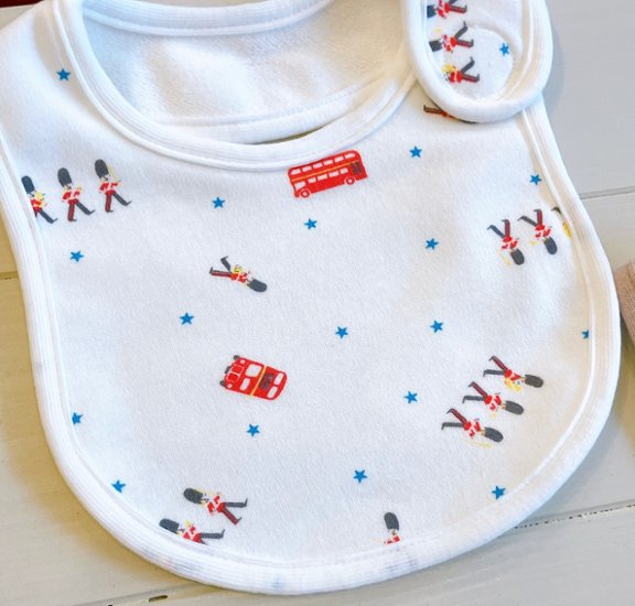 【ラッピング無料】出産祝いに人気｜日本製ベビー服2WAYオールギフト3点｜男の子赤ちゃんにも女の子ベビーにも【上質な贈り物】Boribonウーフ｜新生児から長く使えますロンドン画像