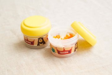 安心の日本製☆日本発ベビー用品・キッズ用品ブランド「stampleスタンプル」離乳食コンテイナー,おやつ入れ画像