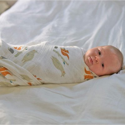 タイムレスなデザインで豊富なラインナップのスワドルおくるみ「ニューキャッスルクラシック」自分で使いたい！出産祝いにもフォレストフレンズの画像