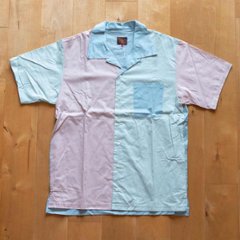 Phatee LABORATORY - S/S SHIRTS / PINK/SAX (SAMPLE)の画像