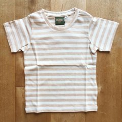 Phatee LABORATORY - KIDS S/S TEE / OC BORDER BEIGE (SAMPLE) (XS(90))の画像