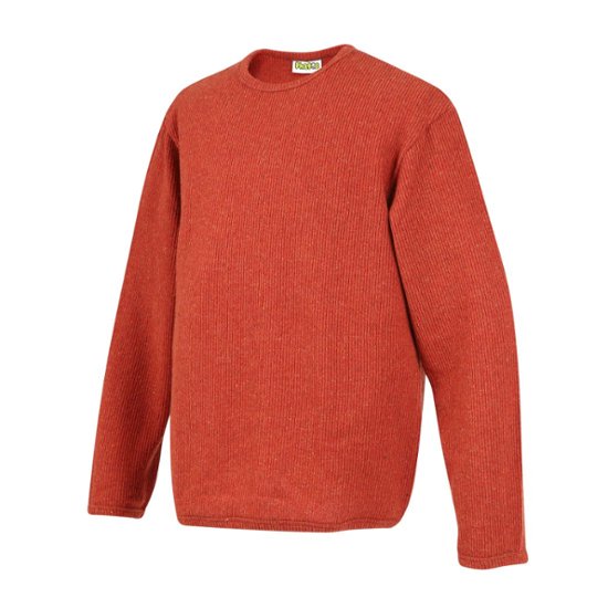 Phatee - RECYCLED WOOL MIX SWEATER  / ORANGE (OFFICIAL SHOP LIMITED)画像