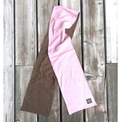 Phatee LABORATORY - STOLE / PINK/BROWN  (SAMPLE)の画像