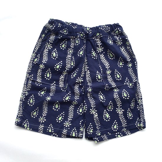 Phatee - KID'S SHORTS / NAVY INDIA (special item) (M(110))画像