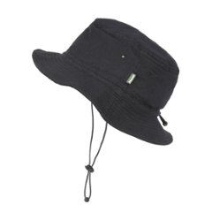 Phatee - BUCKET HAT CHIN STRAP / BLACK TWILL画像