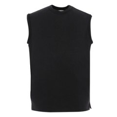 Phatee - HEMP TEE VEST / BLACK画像